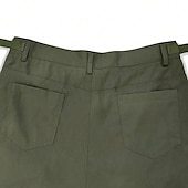 cheap Cargo Pants-Men&#039;s Cargo Pants Cargo Trousers Flap Pocket Plain Comfort Breathable Outdoor Daily Going out Fashion Casual Army Green