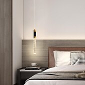 preiswerte Pendelleuchte-LED-Pendelleuchte, dimmbar, 34 cm, Kristall, moderne Kücheninsel-Leuchte, verstellbare Pendelleuchte für Kücheninsel, schwarz-goldener LED-Kronleuchter für Esszimmer, Schlafzimmer, Mini-Pendelstrahler