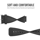 baratos Relógios Garmin-Pulseiras de Relógio para Garmin Acetato Vivoativo Silicone Substituição Alça Respirável Pulseira Esportiva Pulseira