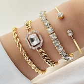 cheap Bracelets &amp; Bangles-Women&#039;s Bangle Fashion Outdoor Geometry Bracelets &amp; Bangles