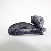 olcso Partikalapok-Kalap Sinamay Bowler / Cloche kalap Csészealj kalap Pillbox Kalap Estély koktél Esküvő Brit Val vel Tiszta Szín Csipke oldal Sisak Fejfedők