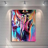 economico Stampe di nudi-Quadro su Tela Donna Nuda Astratta Sexy Body Art Quadro su Tela Stampa Sex Poster Immagini da Parete Immagini Moderne Camera da Letto Decorazioni per La Casa