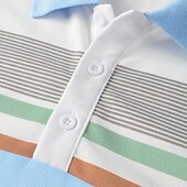 cheap Sports-Men&#039;s Button Up Polos Polo Shirt Casual Holiday Lapel Short Sleeve Fashion Basic Color Block Button Summer Regular Fit Light Sky Blue Yellow Light Green Pink Burgundy Beige Button Up Polos