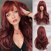 cheap Synthetic Trendy Wigs-Barbiecore Movie Wigs Blonde Highlight Wigs for Women 26 Inch Long Curly Synthetic Wigs Middle Part Blonde Highlights Hair Wigs Loose Wavy Wigs Heat Resistant