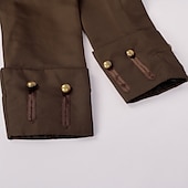 olcso Férfi jelmezek-Pirates of the Caribbean Karib-tenger kalózai Szerepjáték Jelmezek Felszerelések Jelmez Szerepjáték Cosplay jelmez Filmsztár jelmez for Férfi Felnőttek Álarcos mulatság