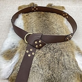 ieftine Accesorii și altele-Retro / vintage Punk și gotic Medieval Costum Cosplay Mascaradă Curea în Talie Ren Faire Războinic Cavaler Viching Bărbați Pentru femei Celtic Viching Halloween Carnaval Mascaradă Performanță Scen