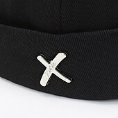 abordables Casquette de baseball pour homme-Unisexe Casquette Docker Chapeaux sans bord Noir Jaune Coton Voyage Plage Extérieur Vacances Plein Ajustable Mode