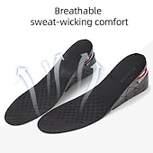 cheap Insoles &amp; Inserts-Adjustable Height Increase Insoles – Invisible Shoe Inserts for Men &amp; Women, 1.18 to 3.54 inch Lift, Comfortable and Breathable