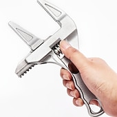 cheap Wrench-Bathroom Adjustable Wrench, 16-68mm Mini Adjustable Wrench, Small Space Multifunctional Aluminum Wrench, Bathroom Pipe Nut Removal Tool