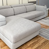 baratos Cobertura de Sofa-capa de sofá mágica para cães de estimação, capas de sofá elásticas, protetor de móveis anti-riscos, capa de almofada para poltrona, formato seccional, 3 lugares (não vendido por conjunto)