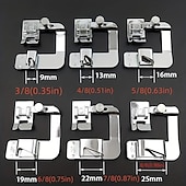 economico cucito e lavoro a maglia e uncinetto-piedino per macchina da cucire domestica piedino per orlo arrotolato per accessori per cucire Brother Singer