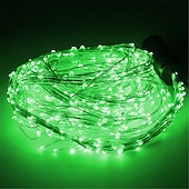 cheap Plug String Lights-5M 500LED 10 Drooping Vine Lights Tree Silver Wire Christmas Decorative Lights Including Outdoor Waterproof Power Supply Suitable for Indoor Decoration Courtyard Party DIY Decoration