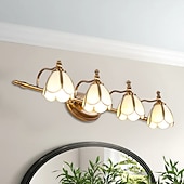 levne Vnitřní nástěnná světla-toaletní světlo led zrcadlo přední lampa, led koupelnová světla nad zrcadlem černá nástěnná svítidla pro koupelnu ložnice obývací pokoj skříňka