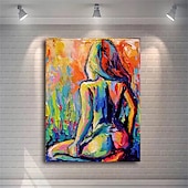 economico Stampe di nudi-Quadro su Tela Donna Nuda Astratta Sexy Body Art Quadro su Tela Stampa Sex Poster Immagini da Parete Immagini Moderne Camera da Letto Decorazioni per La Casa