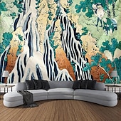 baratos tapeçarias de arte-ukiyo-e japão arte pendurado tapeçaria arquitetura onda arte da parede grande tapeçaria mural decoração fotografia pano de fundo cobertor cortina casa quarto sala de estar decoração