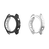 cheap Smartwatch Case-2 Pack Watch Case Compatible with Garmin Fenix 7S / Fenix 7 / Fenix 7X Scratch Resistant Ultra-thin Shockproof Soft TPU Watch Cover