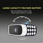 cheap MP3 player-New L8STAR BM10 Pocket Mini Mobile Cell Phone Dual SIM Earphone MP3