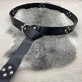 ieftine Accesorii și altele-Retro / vintage Punk și gotic Medieval Costum Cosplay Mascaradă Curea în Talie Ren Faire Războinic Cavaler Viching Bărbați Pentru femei Celtic Viching Halloween Carnaval Mascaradă Performanță Scen