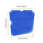 abordables Outillage à main-Kit d&#039;outils de calfeutrage 4 pièces, grattoir à spatule pour épandeur de joint en silicone, outils de réparation de bords, nettoyeur de bords de carreaux de sol