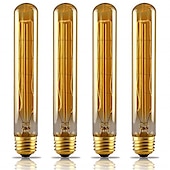 cheap Incandescent Bulbs-Retro Lamp T185 40W E27 Filament Dimmable Decorative Incandescent Ampoule Vintage Edison Light Bulb for Home Living