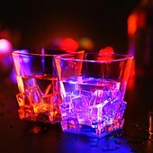 abordables Lumières de Noël-Tasse à flash LED Oktoberfest 1 pièce avec interrupteur à capteur tasse lumineuse colorée à whisky tasse à bière colorée à induction pour bar fête boîte de nuit