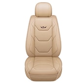 economico Coprisedili per auto-Tappetino per Copertura Sedile Auto Anteriore Universale in PU Pelle 5D StarFire Impermeabile Protettore per Sedile Auto Traspirante