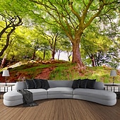 Landscape Nature Hanging Tapestry Forest Under The Sun Wall Art Large Tapestry Mural Decor Photograph Backdrop Blanket Curtain Home Bedroom Living Room Decoration cheap Forest Tapestry-Landscape Nature Hanging Tapestry Forest Under The Sun Wall Art Large Tapestry Mural Decor Photograph Backdrop Blanket Curtain Home Bedroom Living Room Decoration