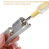 cheap Building Supplies-1pc Invisible Magnetic Door Stops Non Punching Holders Baby Safety Anti Pinch Catch Floor Plugs Protect Buffer Home Improvement