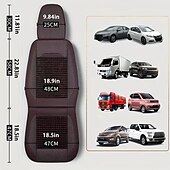 economico Coprisedili per auto-cuscino per auto estivo in perline di legno perline traspiranti cuscino per seggiolino auto sedile singolo quattro stagioni cuscino fresco generale pezzo unico