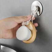 economico organizzatore del bagno-portasapone magnetico autodrenante, portasapone per parete doccia, risparmiatori di sapone in acciaio inossidabile per saponetta, portasapone da cucina / bagno, portasapone facile da pulire per doccia