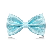 economico Cravatte e papillon da uomo-papillon classico da uomo su papillon da smoking formale solido papillon da lavoro per feste di matrimonio - plaid 1 pz