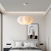 abordables Éclairages pour îlot-led pendentif lumière acrylique fleur design unique plafond en métal luminaires créatif bar style atmosphère lustre pour salon, îlot de cuisine, chambre à coucher