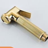 זול ברזים לבידה-מרסס בידה כף יד לשירותים, מרסס חיתול בד תינוק פליז, בידה לשירותים לרחצת חיות מחמד היגיינה נשית