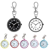 cheap Pocket Watches-2023 Pocket Watches Nurse Pocket Watch Keychain Fob Clock with Battery Doctor Medical Vintage Watch