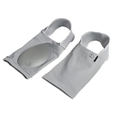 cheap Personal Care &amp; Health-1pair Of Metatarsal Compression Arch Support Sleeves With Gel Pad Inside - Brace For Flat Foot &amp; Plantar Fasciitis Pain Relief Women Men,Gray