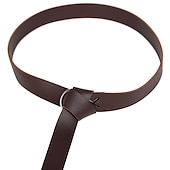 cheap Accessories and More-Pirate Warrior Knight Ritter Viking Celtic Knight Retro Vintage Punk &amp; Gothic Medieval Renaissance 17th Century Cosplay Costume Waist Belt Men&#039;s Women&#039;s Costume Vintage Cosplay Performance Stage