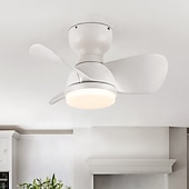 preiswerte Deckenventilator-Leuchten-Deckenventilator mit Lichtern, 22 Zoll, dimmbare LED, 3 Farben, 6 Geschwindigkeiten, Timing, umkehrbare Flügel mit Fernbedienung, Ventilator-Kronleuchter für den Haushalt, flacher, bündig montierter Deckenventilator für den Innenbereich, 220–240 V