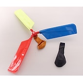 billige Originale leker-ballonghelikoptre ballonger som flyr med fløyte barn flyvende leker bursdagsfest leker strømpe stuffer returgaver til gutter jenter baby shower fester utendørs fest leker kreativ liten gave bursdag