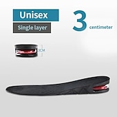 cheap Insoles &amp; Inserts-Adjustable Height Increase Insoles – Invisible Shoe Inserts for Men &amp; Women, 1.18 to 3.54 inch Lift, Comfortable and Breathable