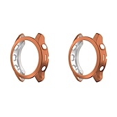cheap Smartwatch Case-2 Pack Watch Case Compatible with Garmin Fenix 7S / Fenix 7 / Fenix 7X Scratch Resistant Ultra-thin Shockproof Soft TPU Watch Cover