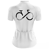 Χαμηλού Κόστους Γυναικείες φανέλες-Γυναικεία Φανέλα ποδηλασίας Γραφική Αστείος Κοντομάνικο Ποδήλατο Αθλητική μπλούζα Μπολύζες με 3 πίσω τσέπες Ποδηλασία Βουνού Ποδηλασία Δρόμου