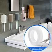 baratos Utensílios para o Lar-1 rolo de 5 m 2/3/5 cm de largura transparente fita dupla face nano fita autoadesiva sem vestígios fita reutilizável cola adesivo para carro cozinha banheiro