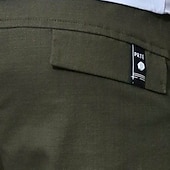 preiswerte Unterteile-Leinenhose für Jungen, Hose mit Tasche, einfarbig, atmungsaktiv, Komforthose, Outdoor, cool, täglich, Basic, Armeegrün, Marineblau, Khaki, mittlere Taille