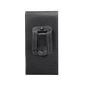 cheap Universal Phone Bags-Leather Phone Belt Case 7.2/6.5/6.2/5.2&#039;&#039; Waist Bag Magnetic Vertical Phone Case for iPhone 14 Pro Max 13 12 11 Pouch Cover Belt Clip