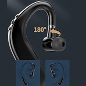 זול אוזניות אלחוטיות אמיתיות TWS-אוזניות Bluetooth5.0 אלחוטיות, אוזניות עסקיות בהמתנה ארוכה עם מיקרופון, אוזניות Bluetooth ספורט עמיד למים, אוזניות ביטול רעשים עם אוזניות ל-ios android windows smartphone