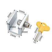 halpa taidetta, käsitöitä ja ompelua-liukuva puitteen pysäytin kaappi lukot hihnat ovet turvavarkaudenestolukko ikkuna liukuovi vauvan lapset lasten turvaovien lukko