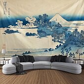 baratos tapeçarias de arte-ukiyo-e japão arte pendurado tapeçaria arquitetura onda arte da parede grande tapeçaria mural decoração fotografia pano de fundo cobertor cortina casa quarto sala de estar decoração