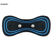 cheap Body Massager-LCD Display EMS Neck Stretcher Electric Massager 8 Mode Cervical Massage Patch Pulse Muscle Stimulator Portable Relief Pain