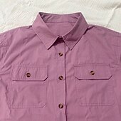 economico camicia da uomo con bottoni-Per uomo Camicia Camicia Estiva Camicia casual Camicia con Bottoni Nero Bianco Verde Manica Corta Semplice Bavero Vacanza Streetwear Base Abbigliamento Moda Tempo libero