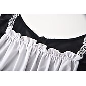 preiswerte Dirndl-Oktoberfest Dirndl Trachtenkleider Strumpf Oktoberfest / Bier Bayerisch Bayerisch Wiesn Traditioneller Stil Wiesn Damen Stoff im traditionellen Stil Hemd Schürze Socken